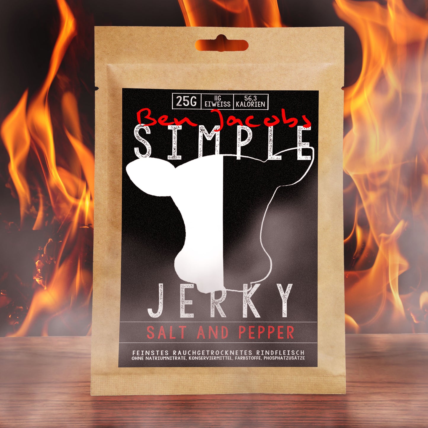 Beef Jerky - Salt & Pepper